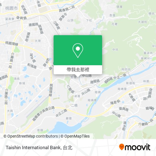Taishin International Bank地圖