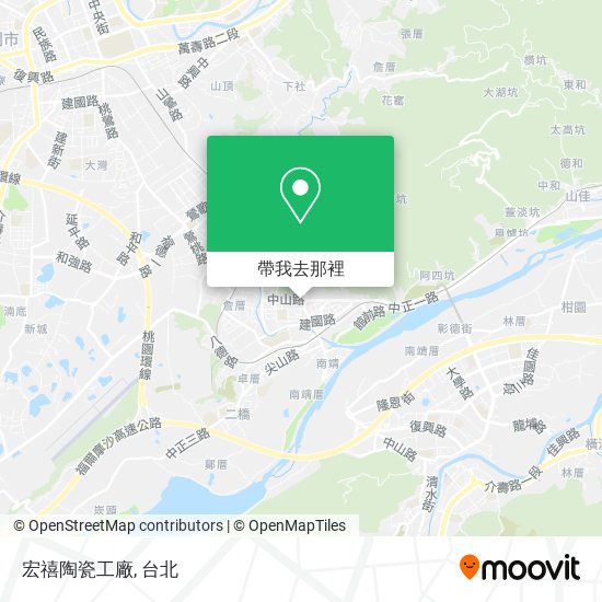 宏禧陶瓷工廠地圖