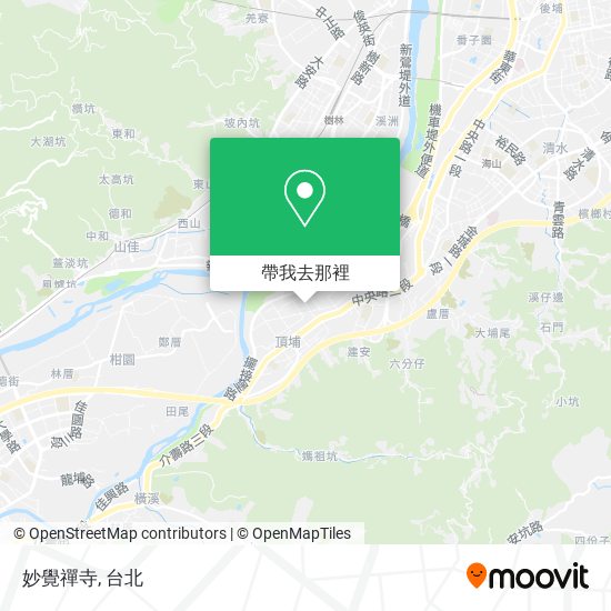 妙覺禪寺地圖