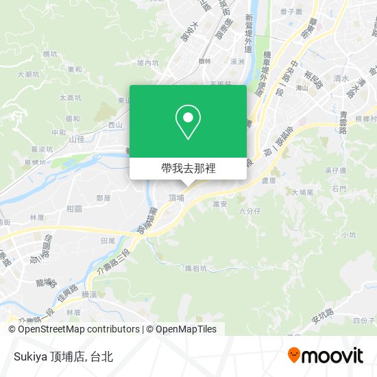 Sukiya 顶埔店地圖