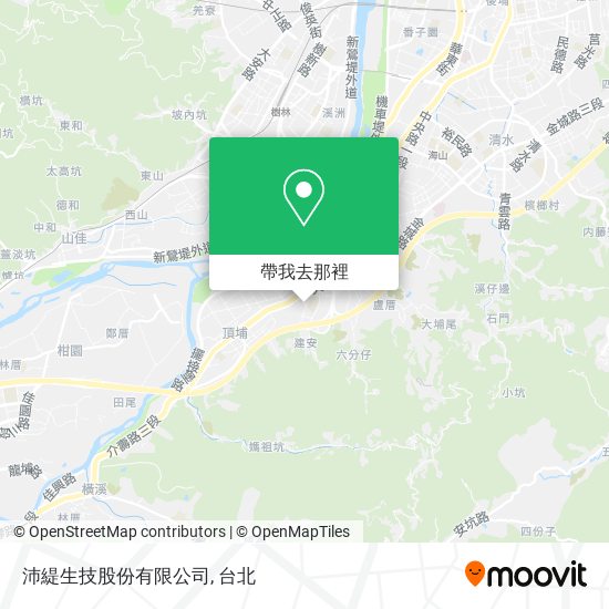 沛緹生技股份有限公司地圖