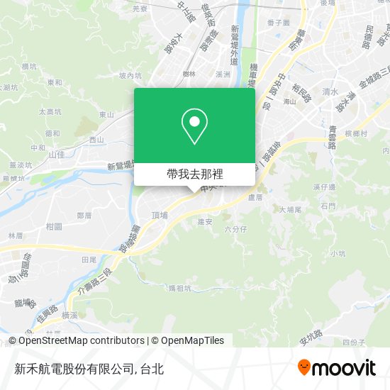 新禾航電股份有限公司地圖