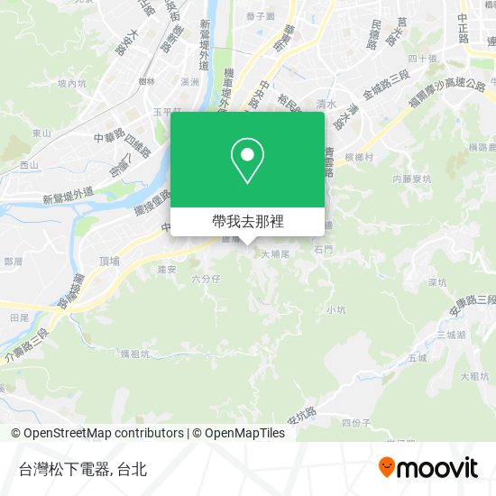 台灣松下電器地圖