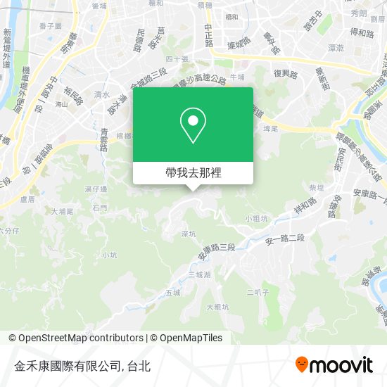金禾康國際有限公司地圖