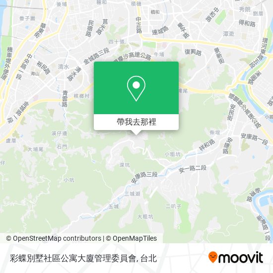 彩蝶別墅社區公寓大廈管理委員會地圖