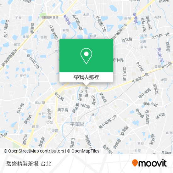 碧鋒精製茶場地圖