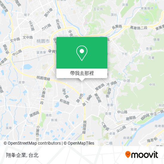 翔夆企業地圖