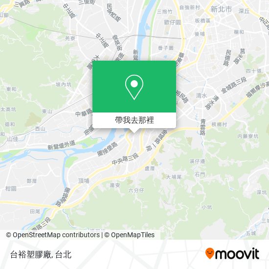 台裕塑膠廠地圖