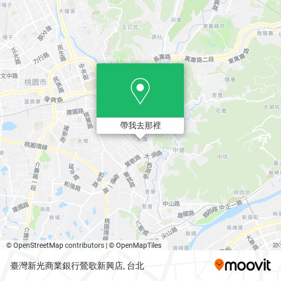 臺灣新光商業銀行鶯歌新興店地圖