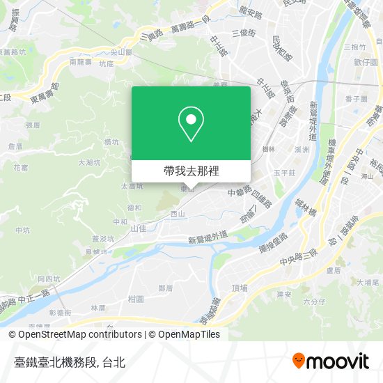 臺鐵臺北機務段地圖
