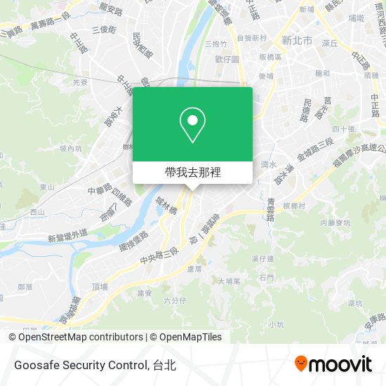 Goosafe Security Control地圖