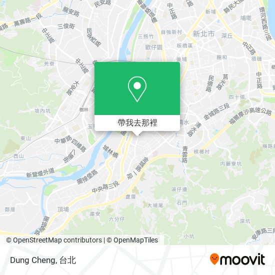 Dung Cheng地圖