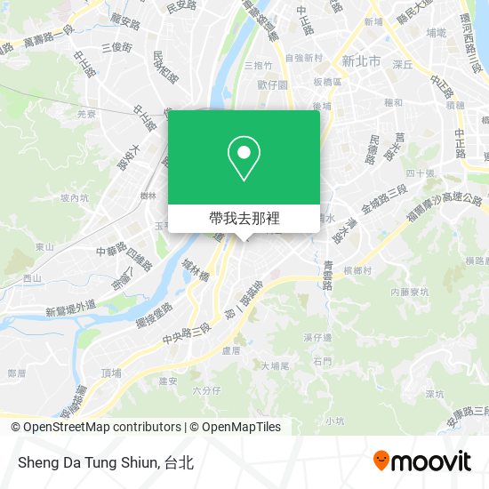 Sheng Da Tung Shiun地圖
