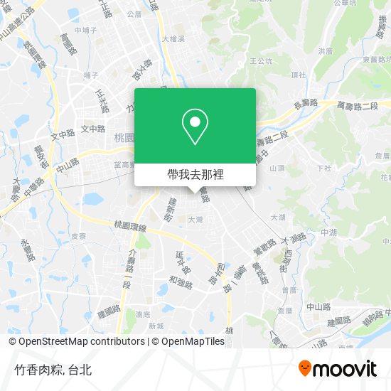 竹香肉粽地圖