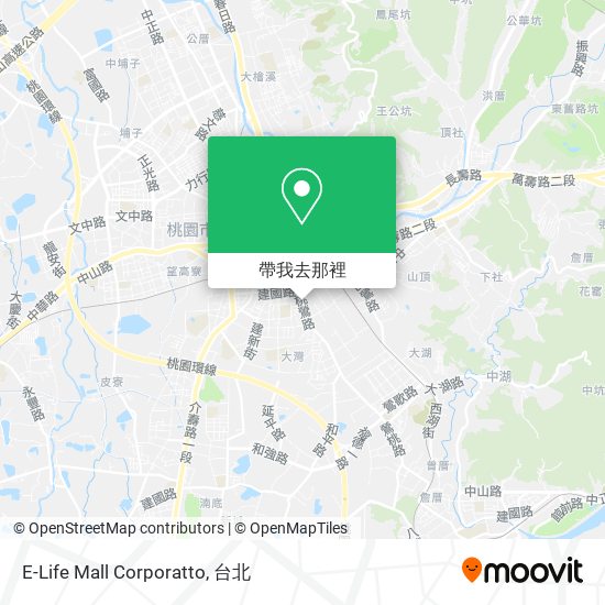 E-Life Mall Corporatto地圖