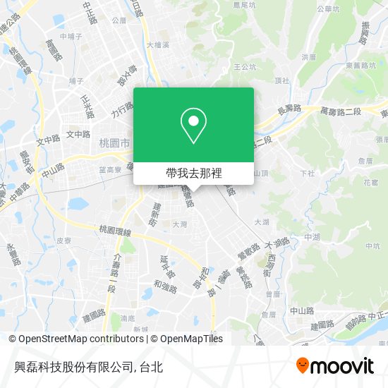 興磊科技股份有限公司地圖