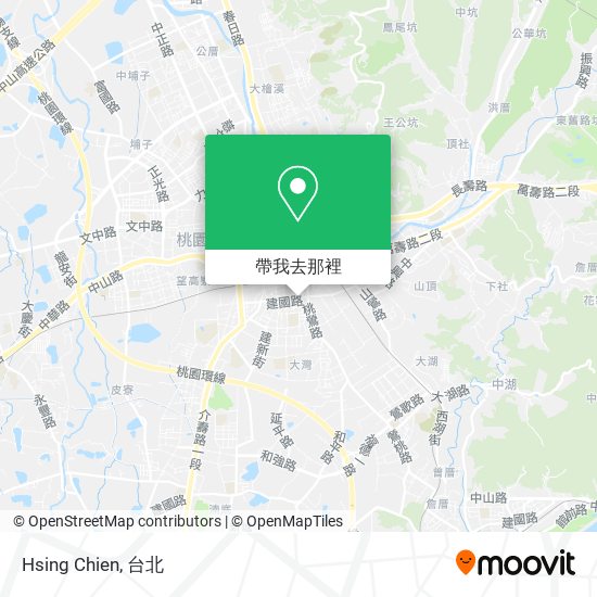 Hsing Chien地圖