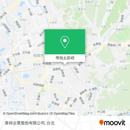 唐得企業股份有限公司地圖