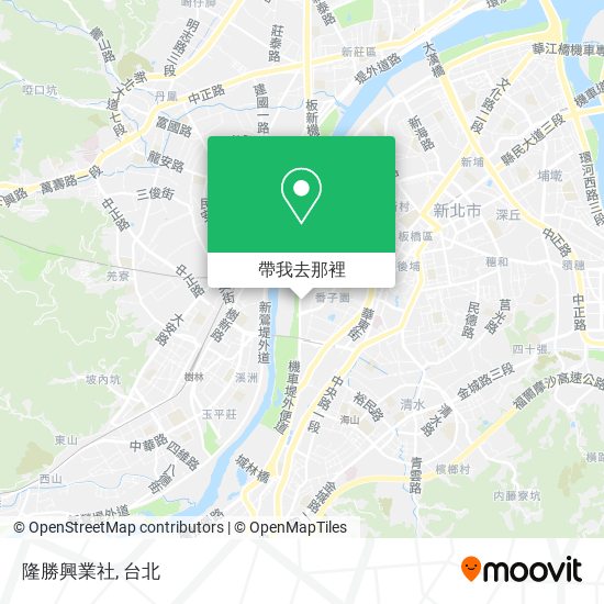 隆勝興業社地圖