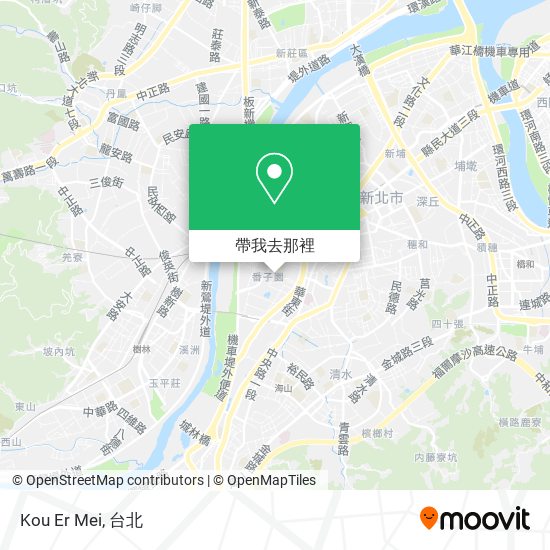 Kou Er Mei地圖