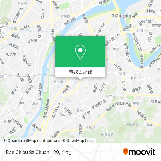 Ban Chiau Sz Chuan 129地圖