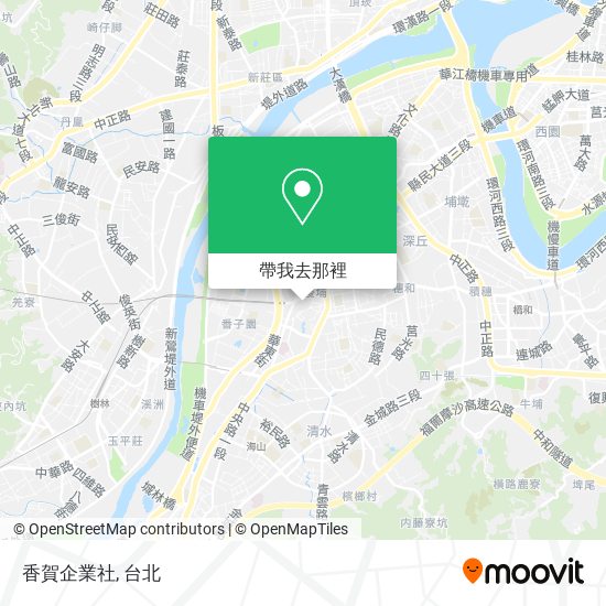 香賀企業社地圖