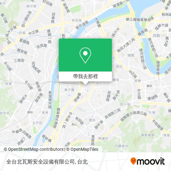 全台北瓦斯安全設備有限公司地圖