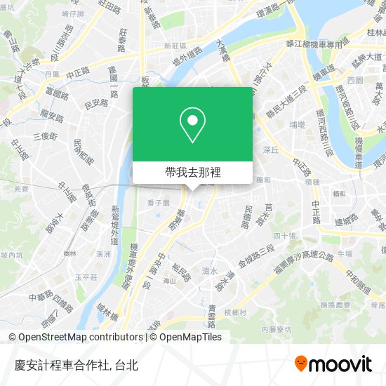 慶安計程車合作社地圖