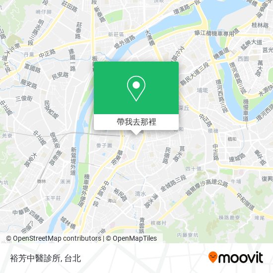 裕芳中醫診所地圖