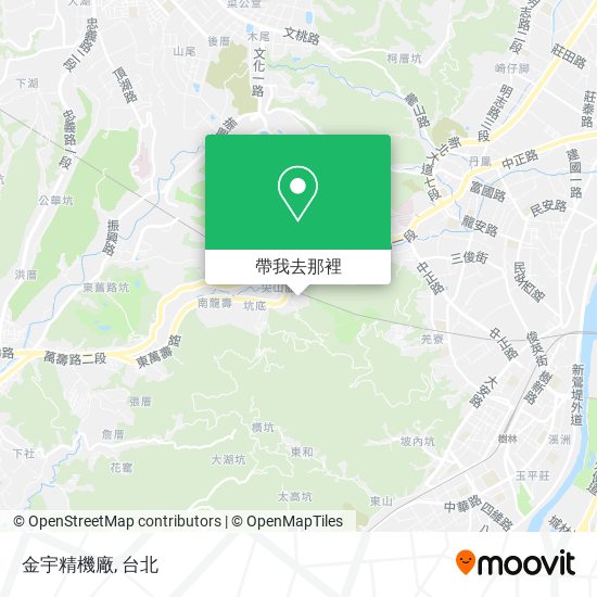 金宇精機廠地圖