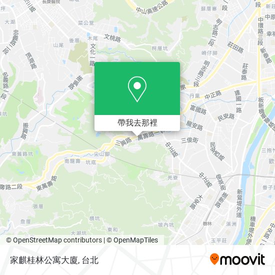 家麒桂林公寓大廈地圖