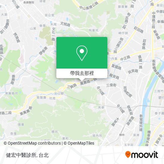 健宏中醫診所地圖