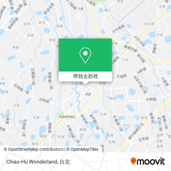 Chiao-Hu Wonderland地圖