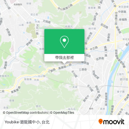 Youbike-迴龍國中小地圖