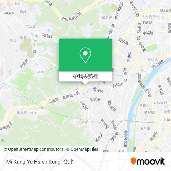 Mi Kang Yu Hsien Kung地圖