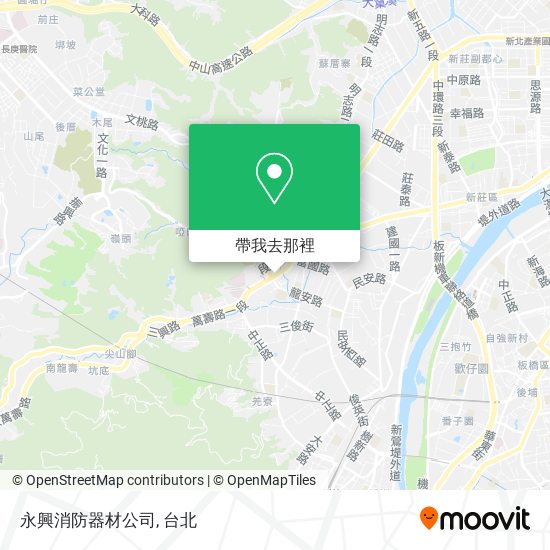永興消防器材公司地圖