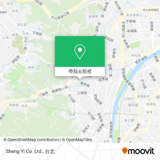 Sheng Yi Co. Ltd.地圖