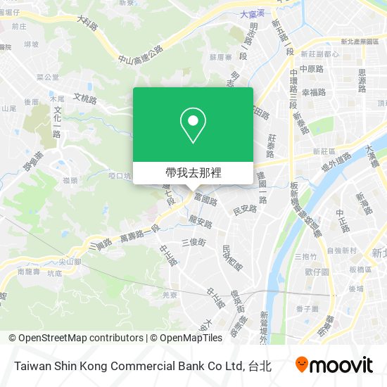 Taiwan Shin Kong Commercial Bank Co Ltd地圖
