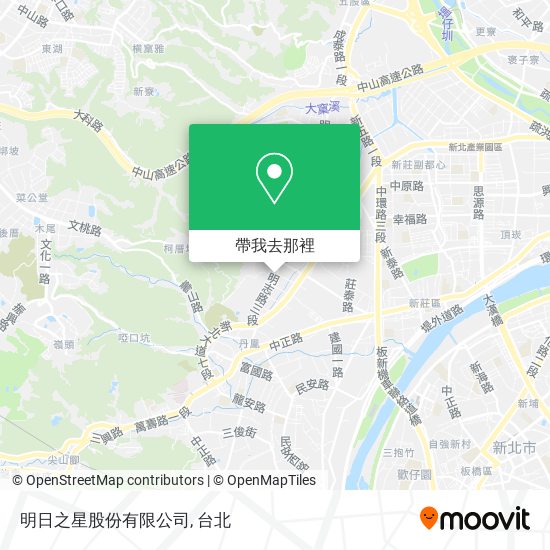 明日之星股份有限公司地圖