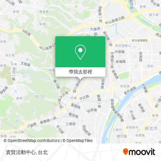 貴賢活動中心地圖