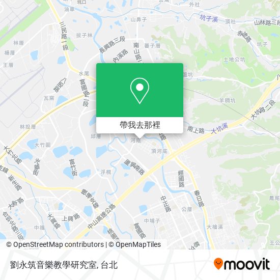 劉永筑音樂教學研究室地圖