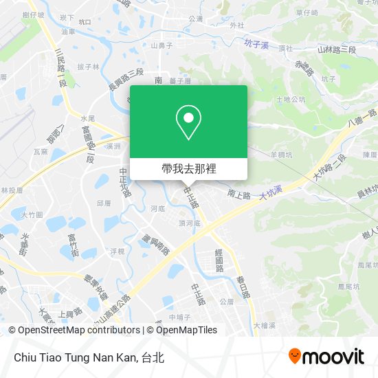Chiu Tiao Tung Nan Kan地圖