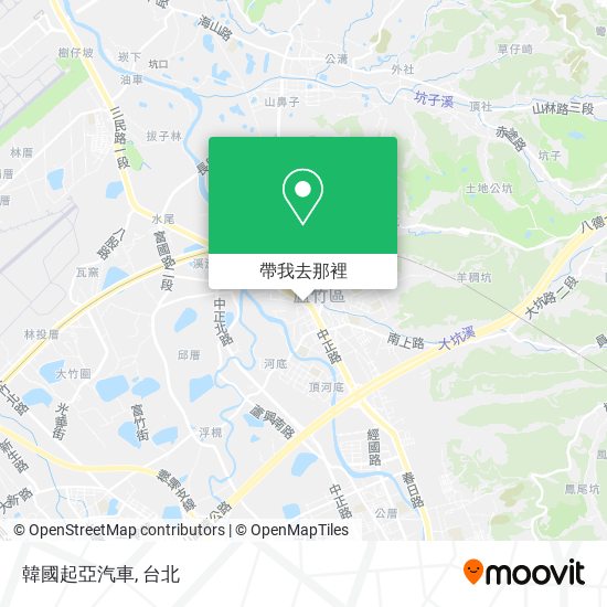 韓國起亞汽車地圖