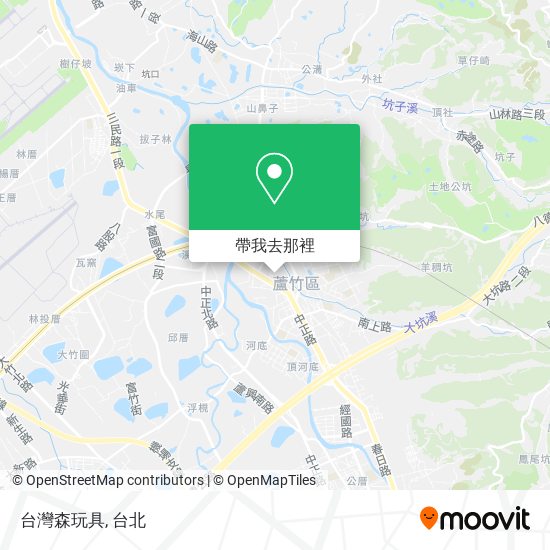 台灣森玩具地圖