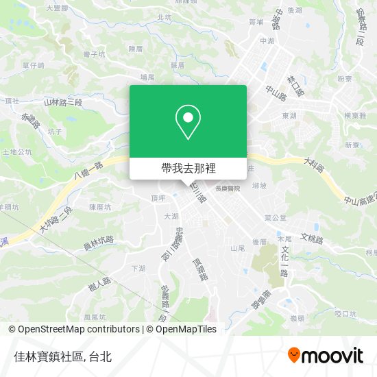 佳林寶鎮社區地圖