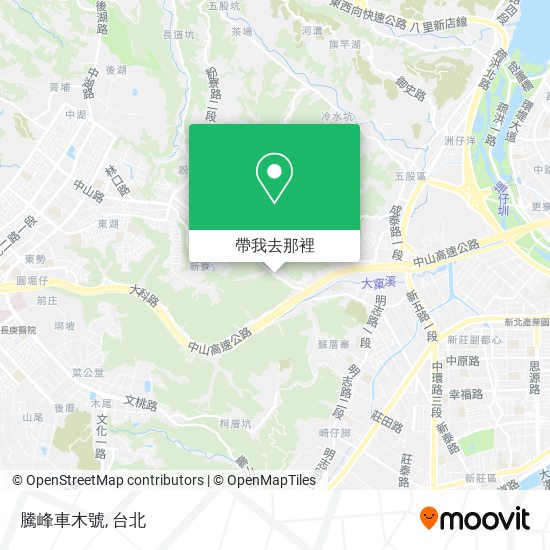 騰峰車木號地圖