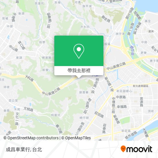 成昌車業行地圖