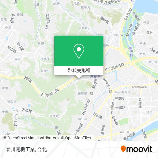 泰川電機工業地圖