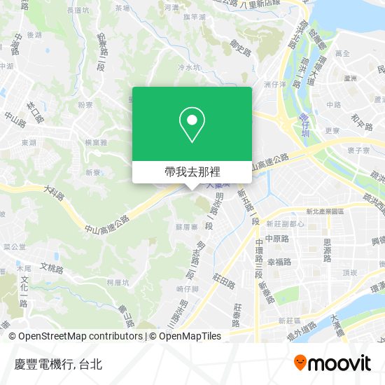 慶豐電機行地圖