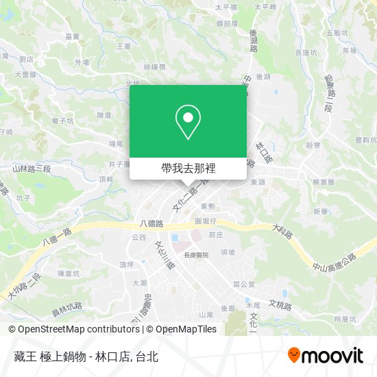 藏王 極上鍋物 - 林口店地圖